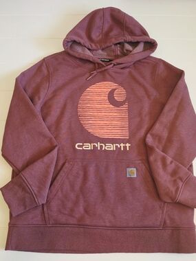 Carhartt Rain Defender Relaxed Fit Hoodie Womens LARGE